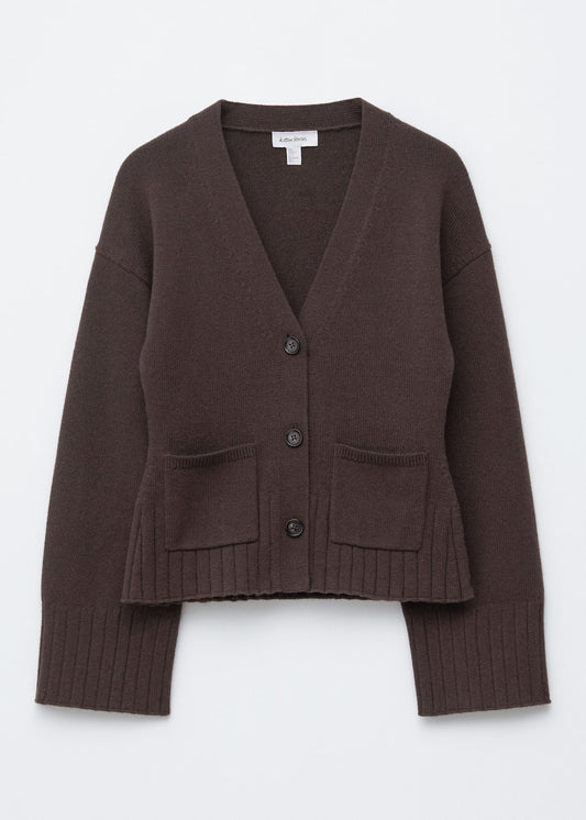 Tapered Knit Cardigan