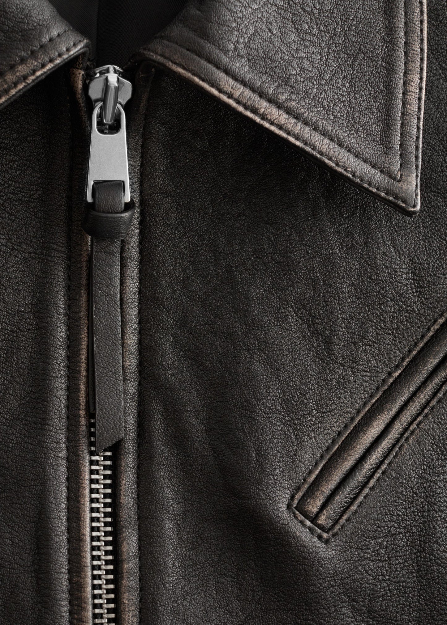 Leather Biker Jacket