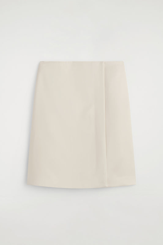 Satin Wrap Skirt