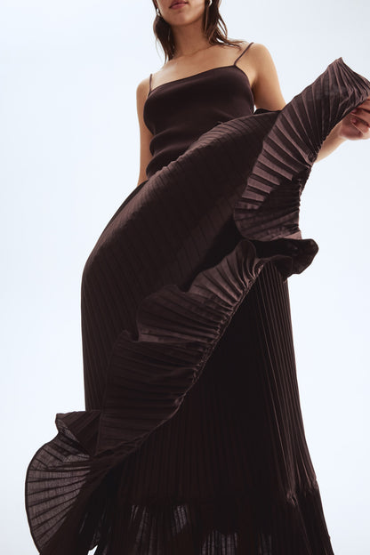 Pleated skirt