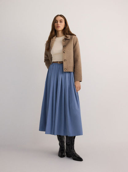 Skirt with belt