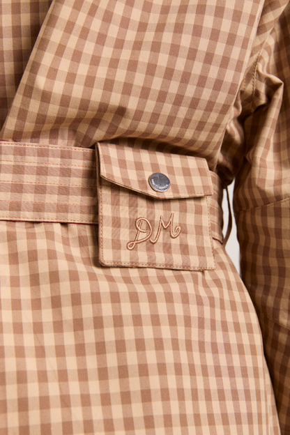 Anja reversible shower-proof trench
