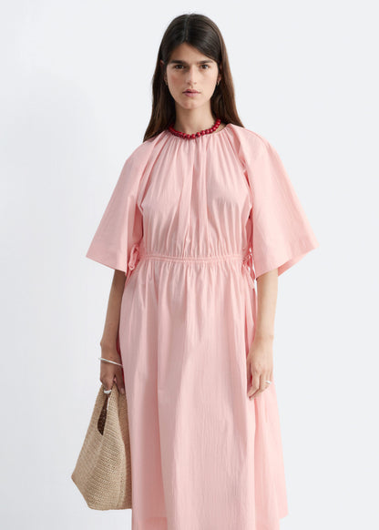 Drawstring Midi Dress