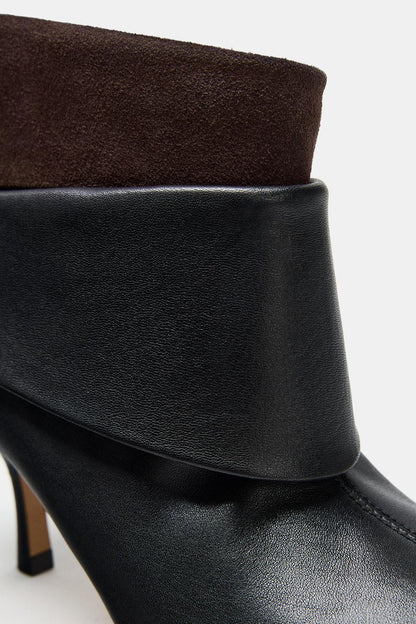 Limited Edition Leather High-Heel Ankle Boots