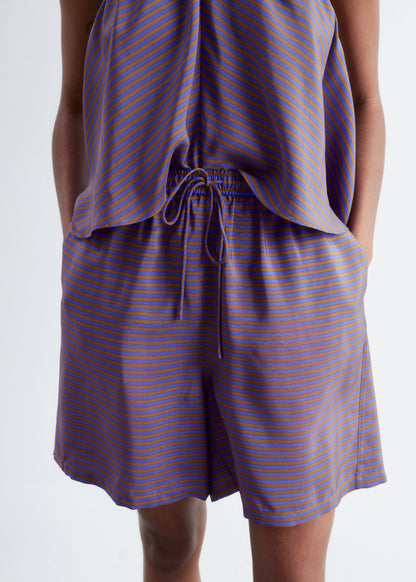 Silk Drawstring Shorts