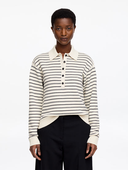 Knitted Polo Shirt