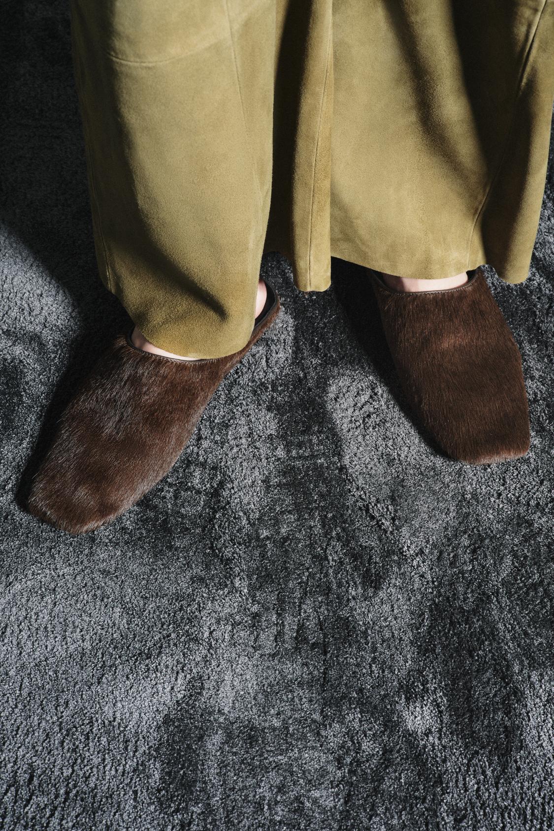 Leather Mule Shoes Limited Edition