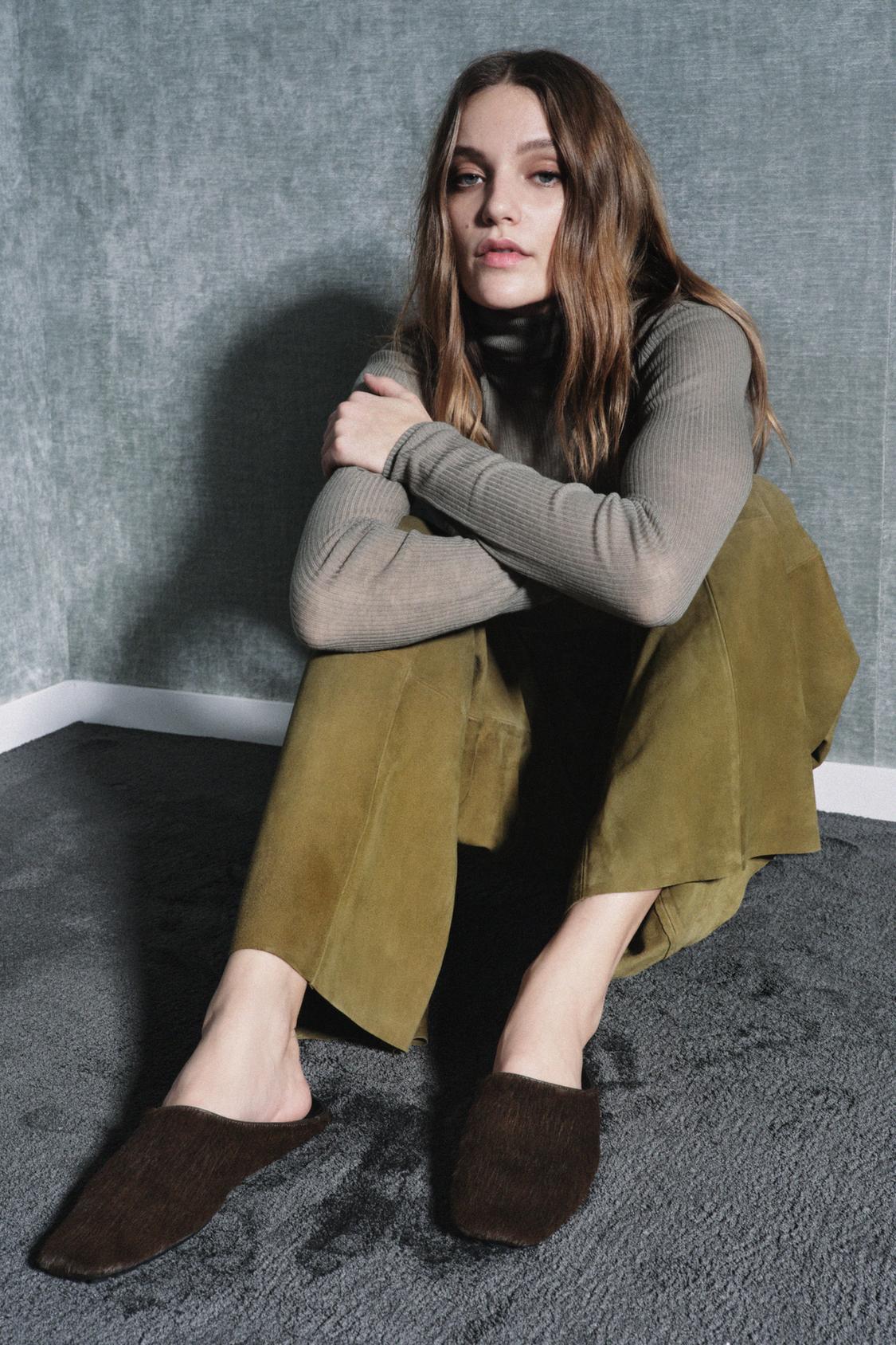 Leather Mule Shoes Limited Edition