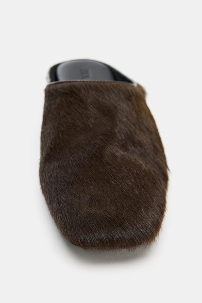 Leather Mule Shoes Limited Edition