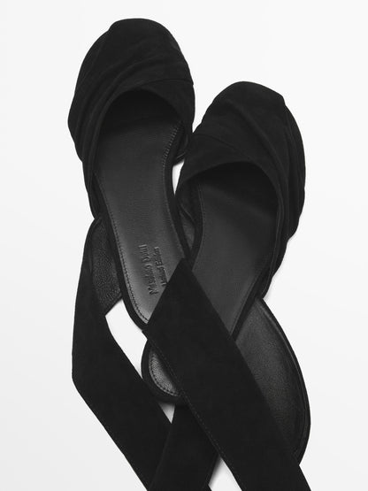 Slingback ballet flats