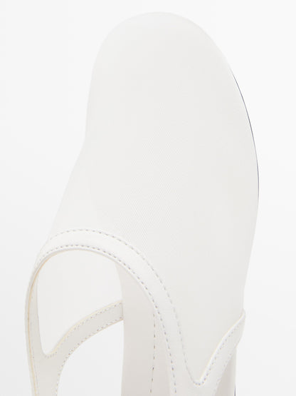 Mesh slingback ballet flats