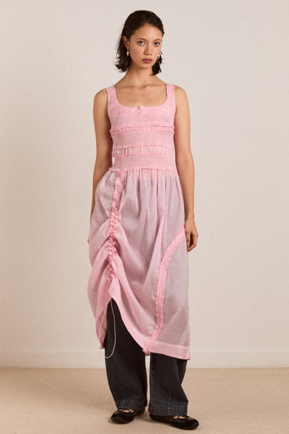 Cynthia sheer midi dress