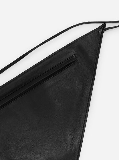 Triangle Leather Belt