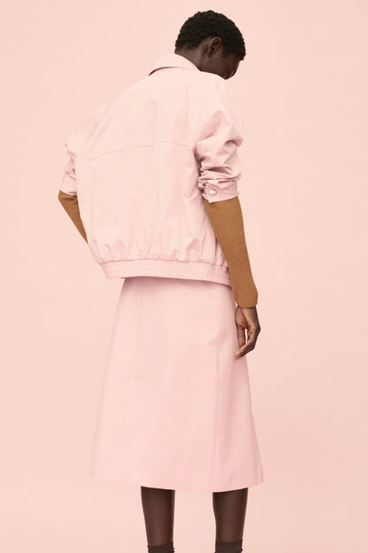 Bow-front skirt