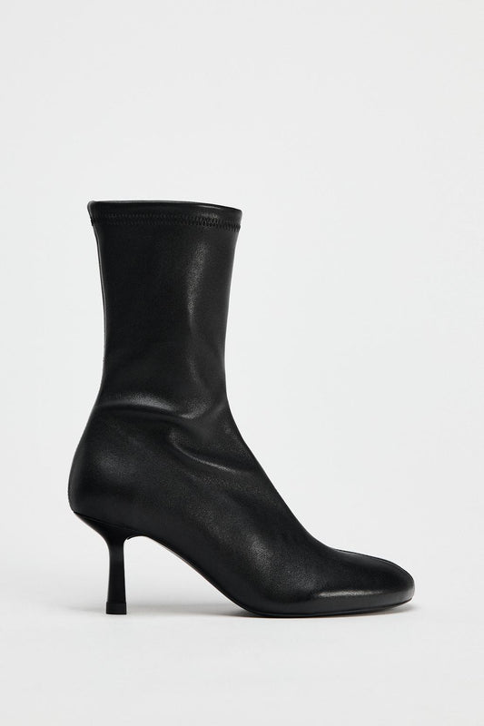 Soft leather ankle boots