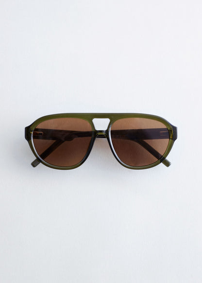 Aviator-Frame Sunglasses