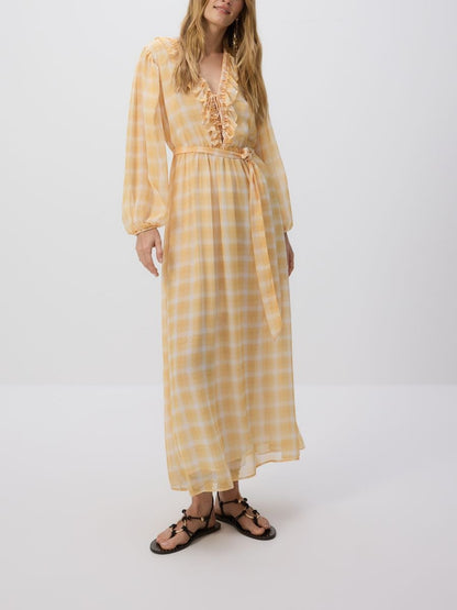 Check dress