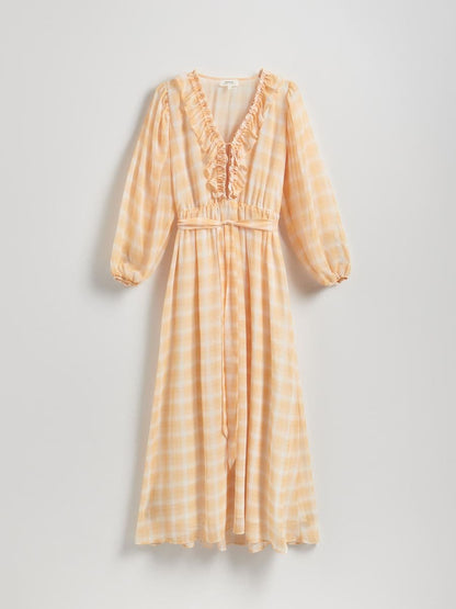Check dress