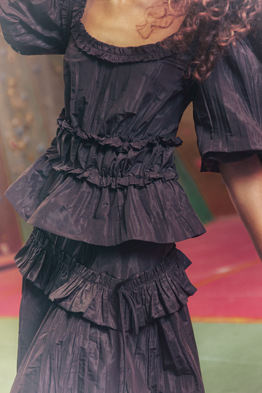 Everly ruffle blouse