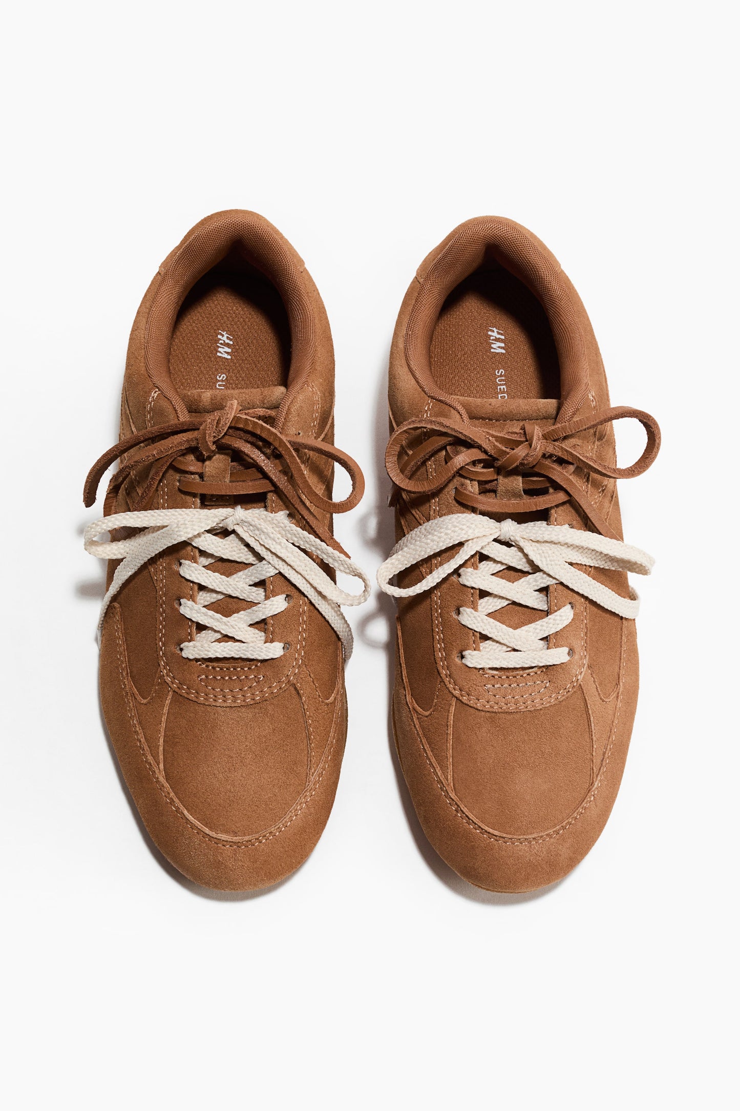 Suede trainers