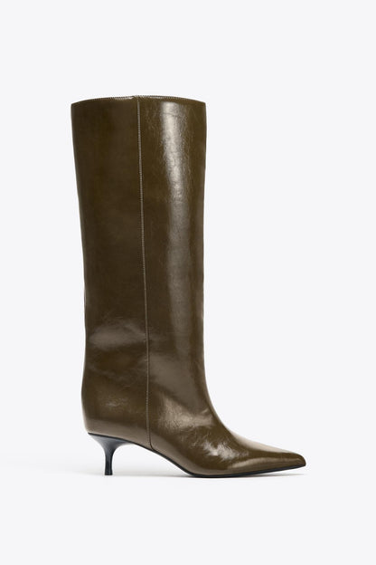 Kitten-Heel Boots