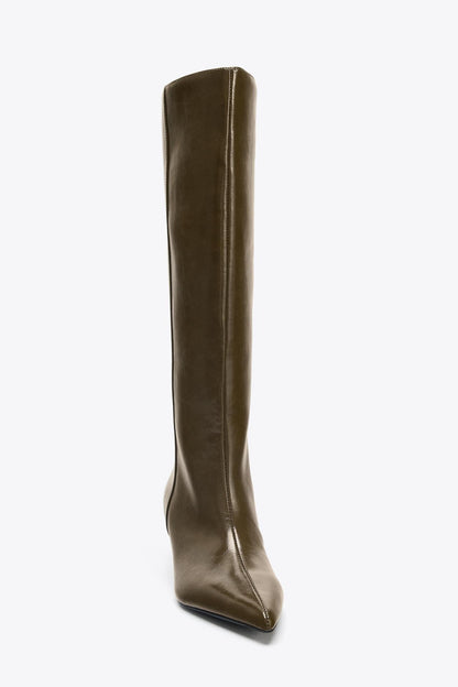 Kitten-Heel Boots