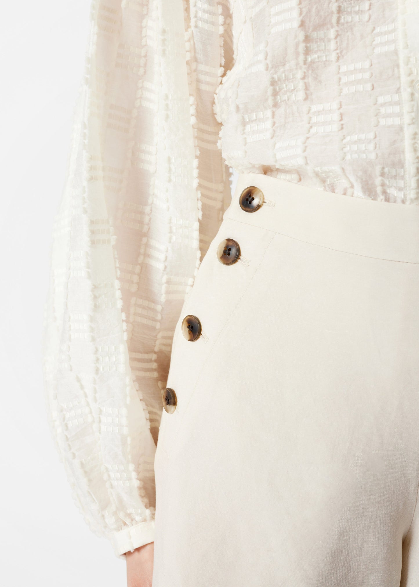 Buttoned Sailor Shorts