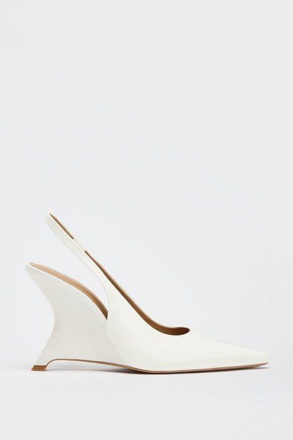 Asymmetric Heel Shoes