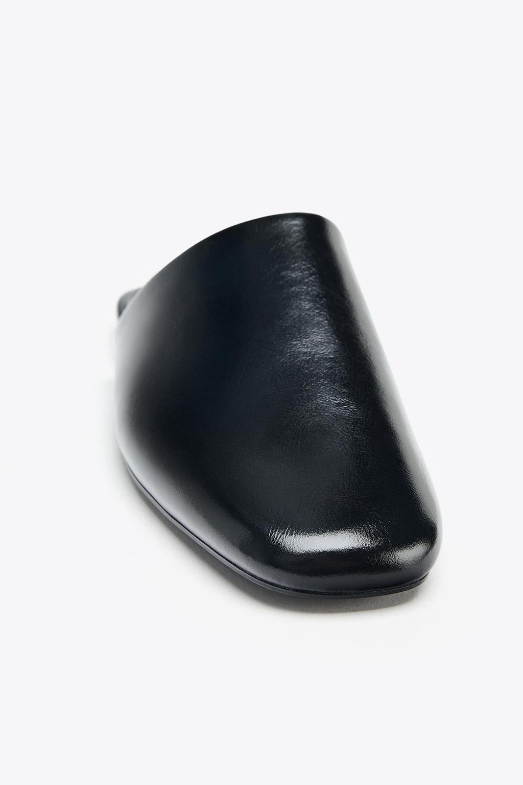 Leather Slingback Shoes