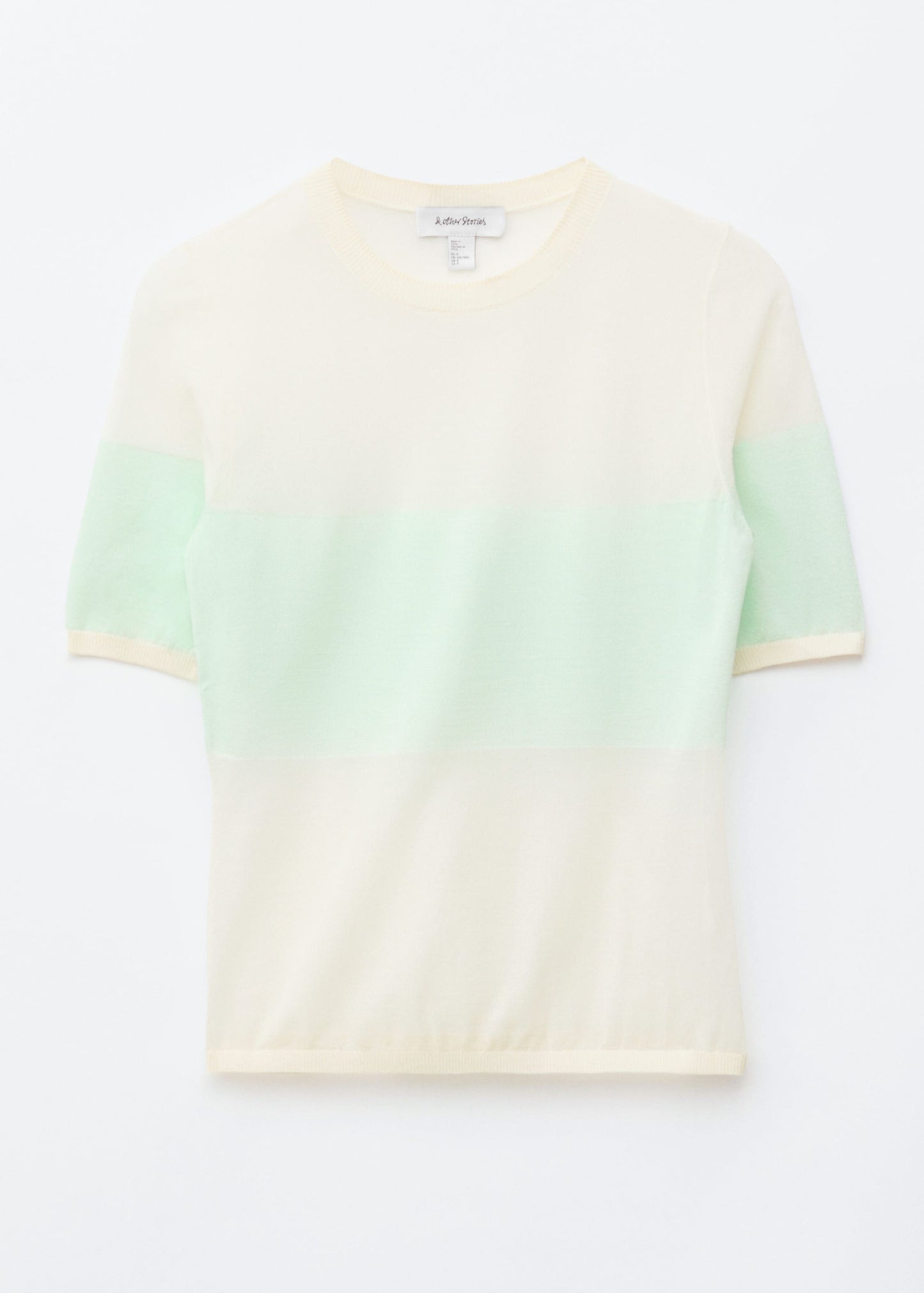 Fine-knit T-Shirt
