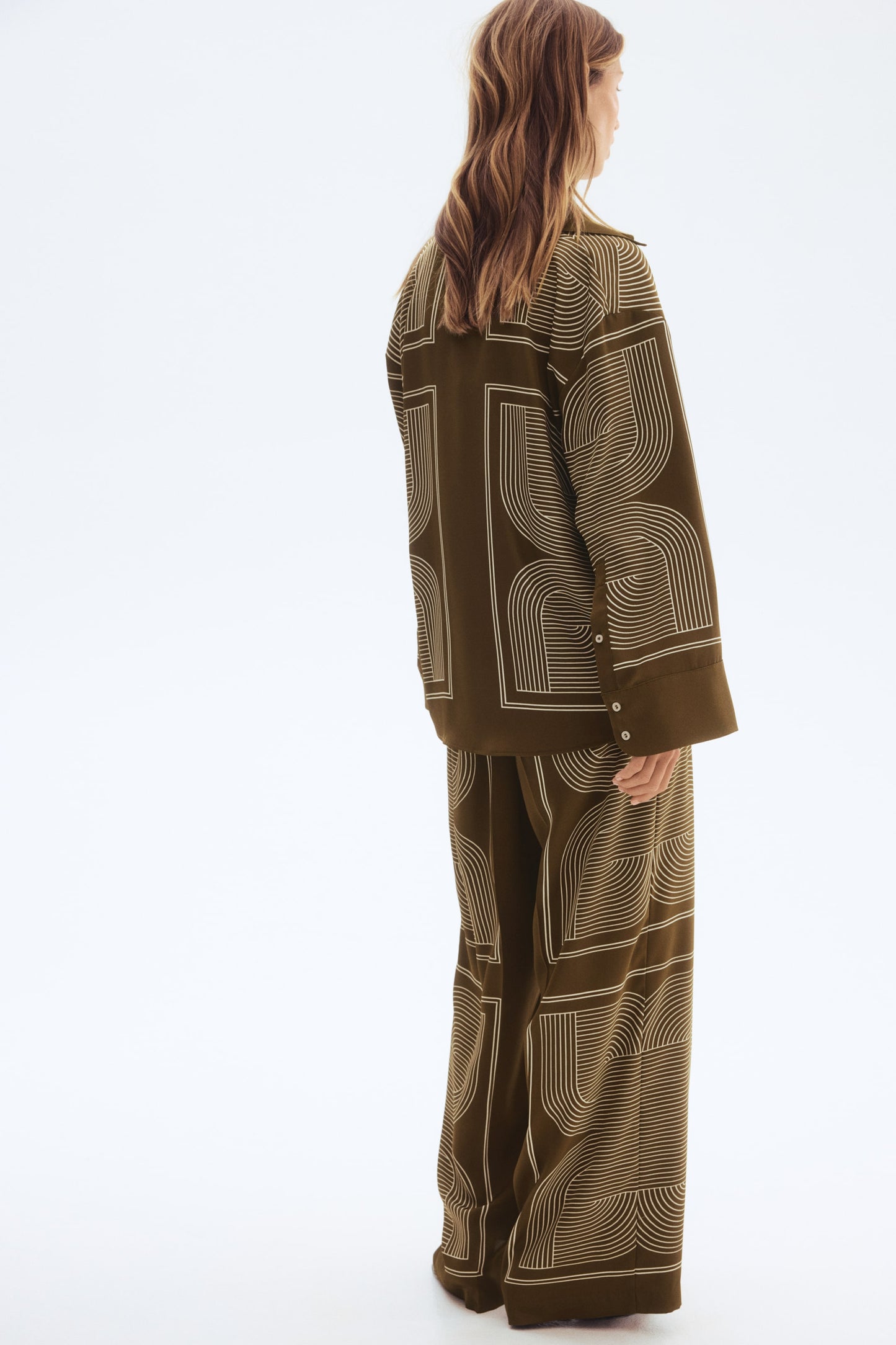 Straight trousers
