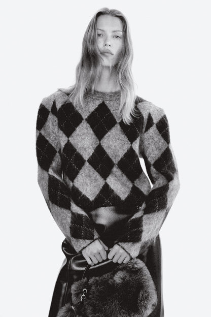 Mohair-blend jumper