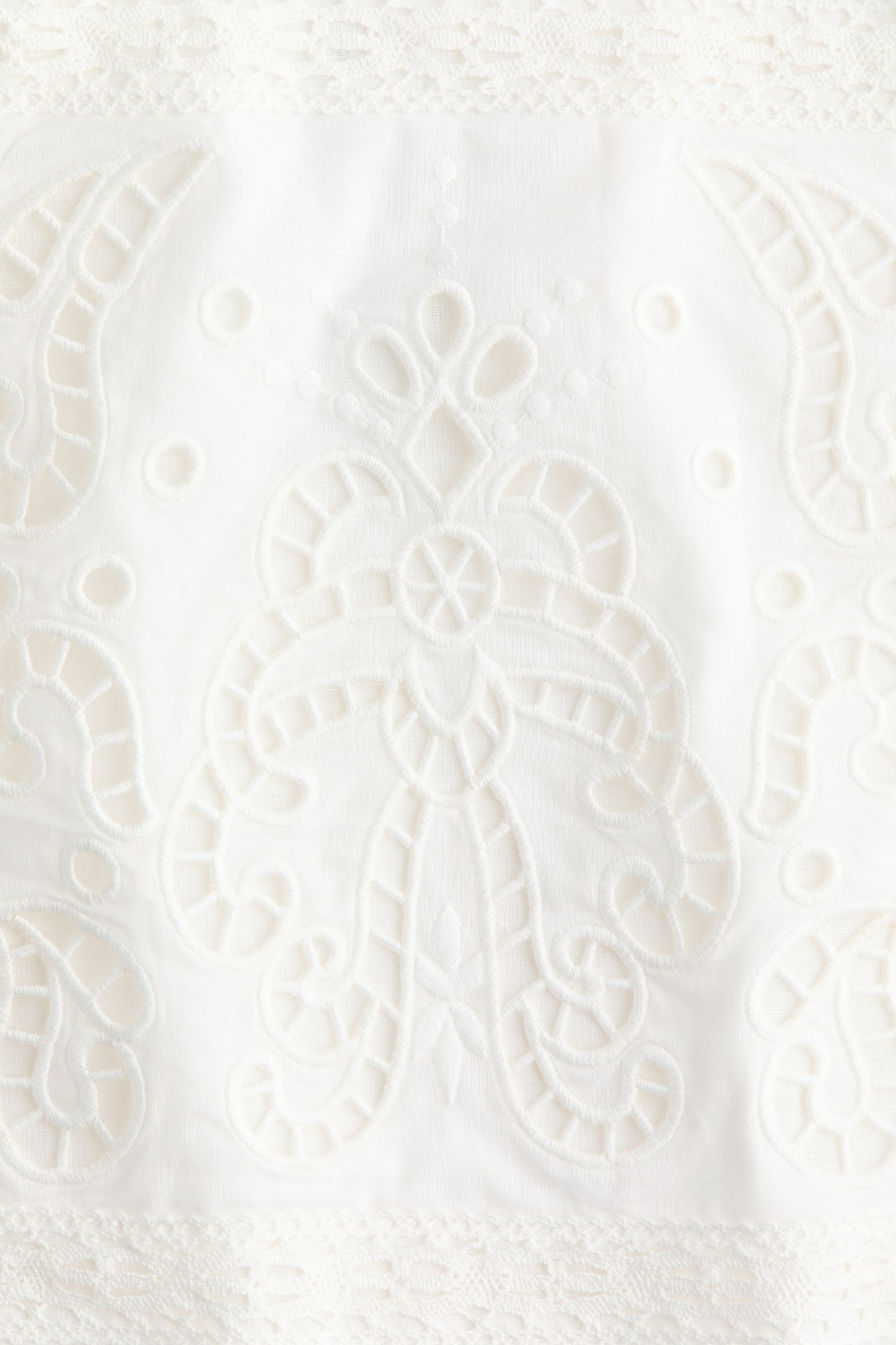 Broderie anglaise strappy top