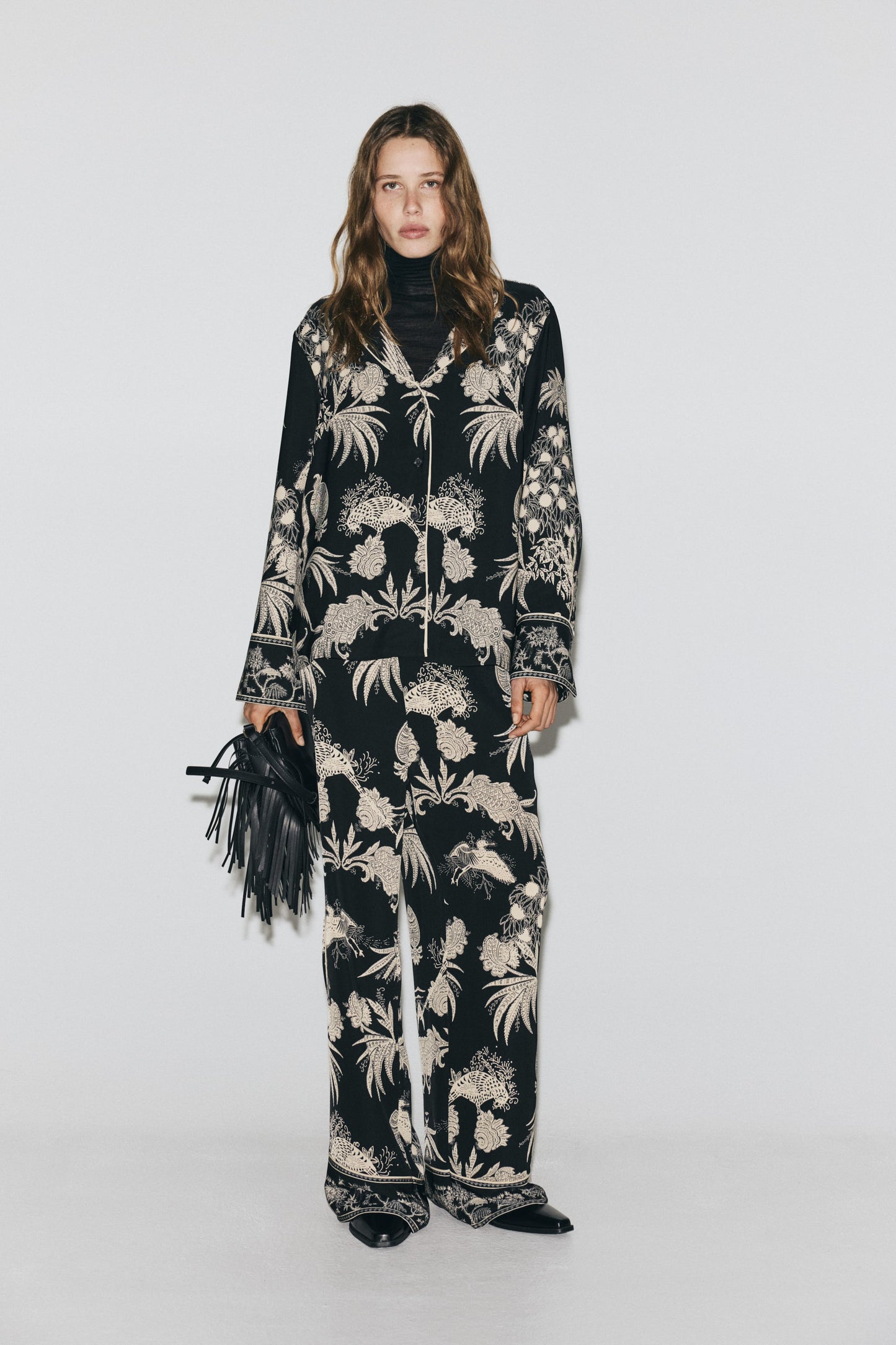 Printed resort shirt