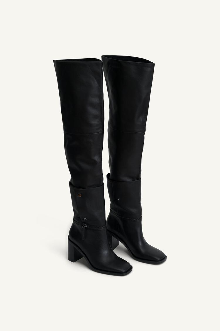 Leather Detachable LX Boots