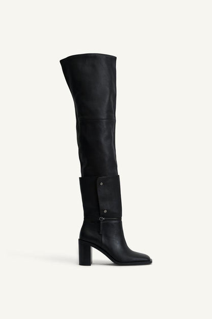 Leather Detachable LX Boots