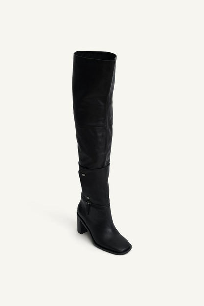 Leather Detachable LX Boots