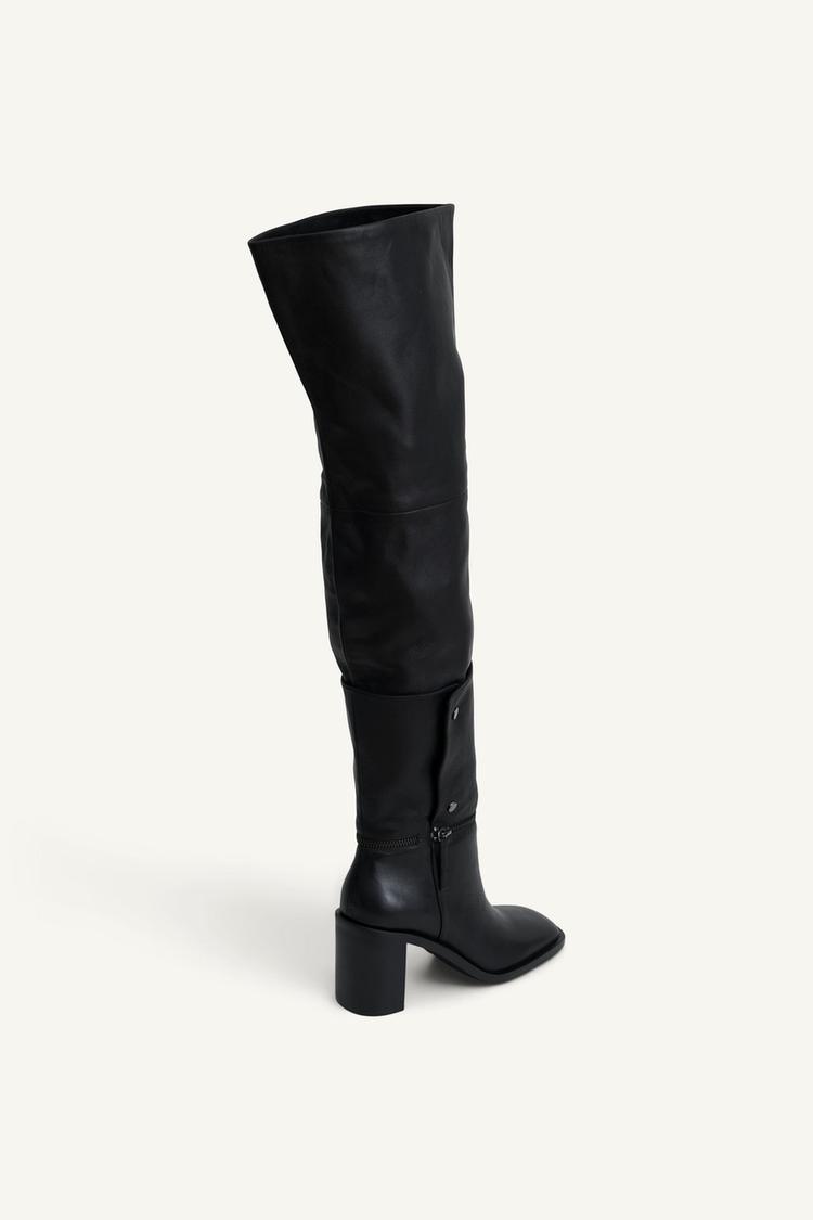 Leather Detachable LX Boots