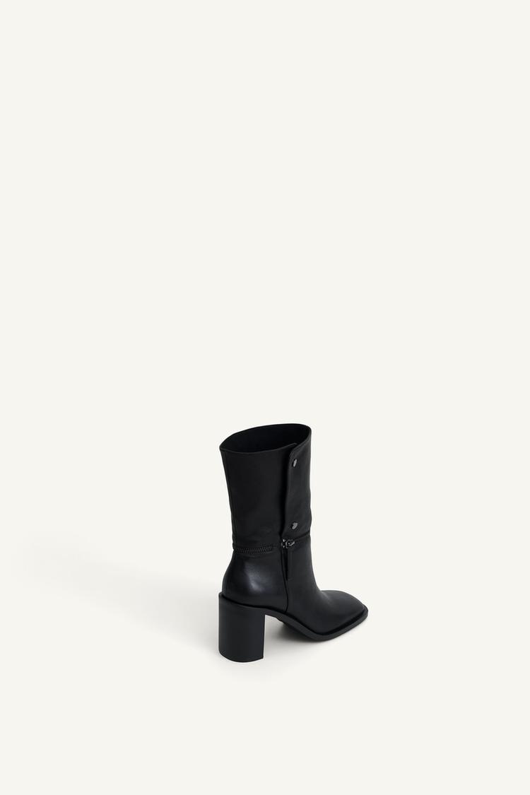 Leather Detachable LX Boots