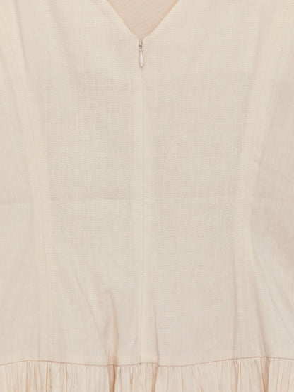 Bubble-Hem Dress