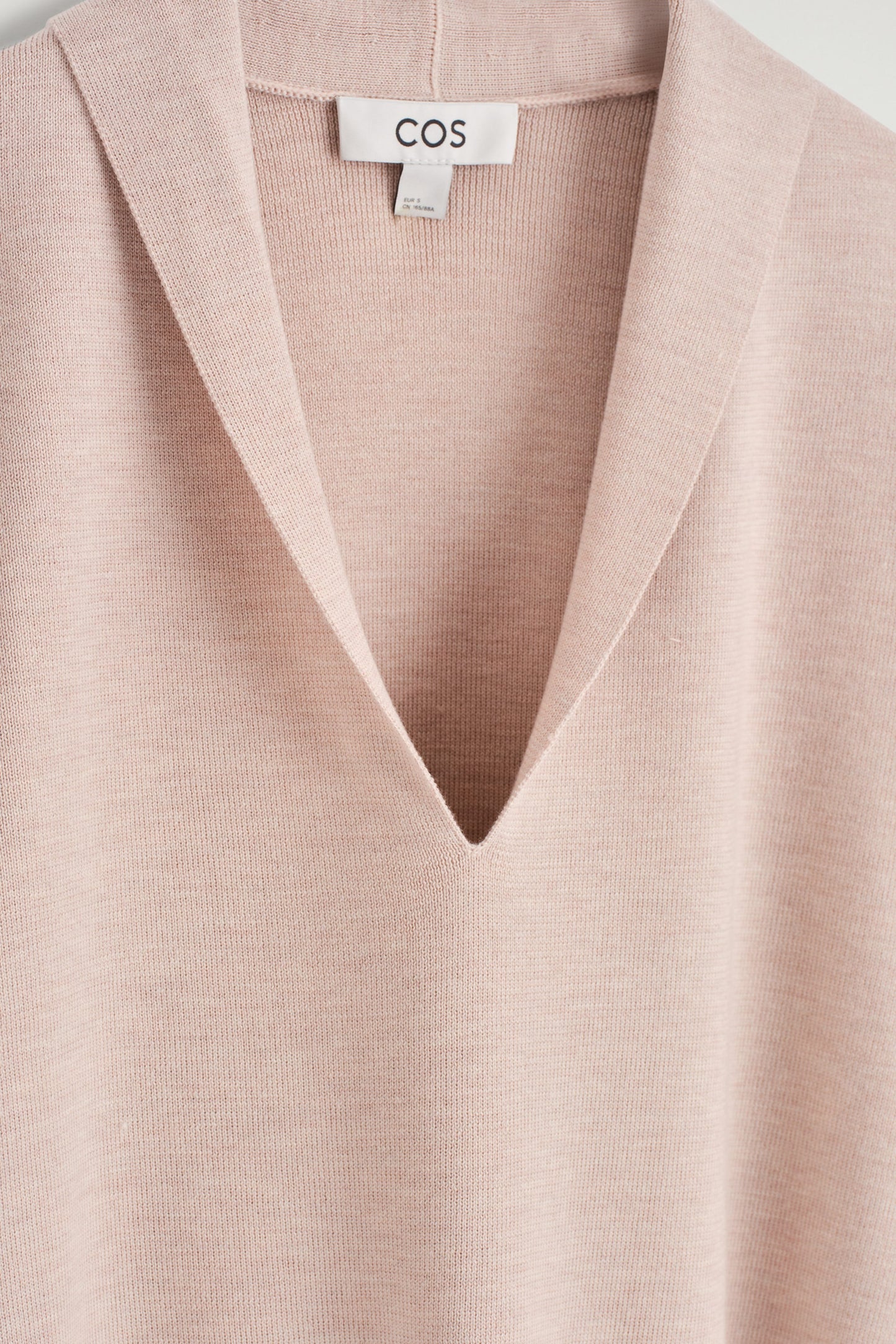 Merino Wool V-Neck Vest