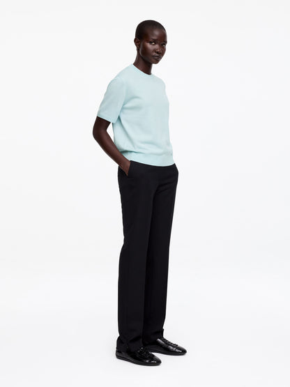 Knitted Merino Wool T-Shirt