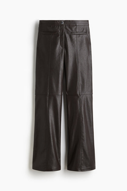 Coated trousers