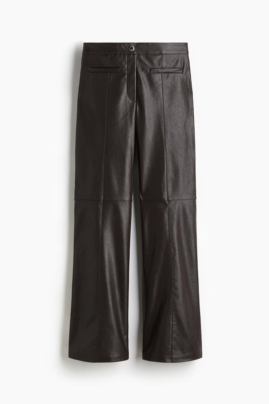 Coated trousers