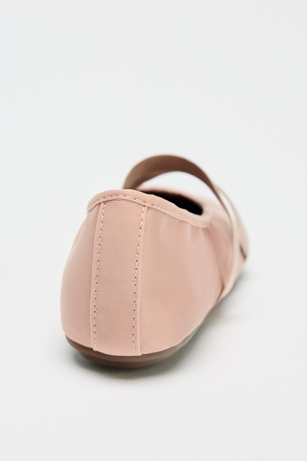 Elasticated ballerinas