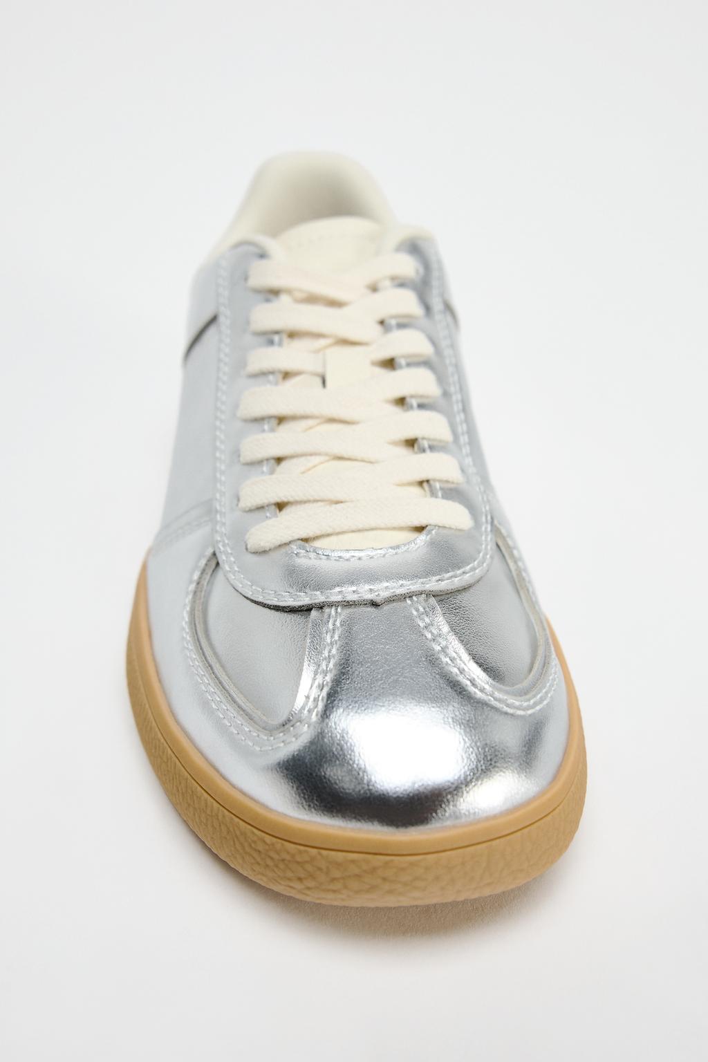 Metallic Trainers