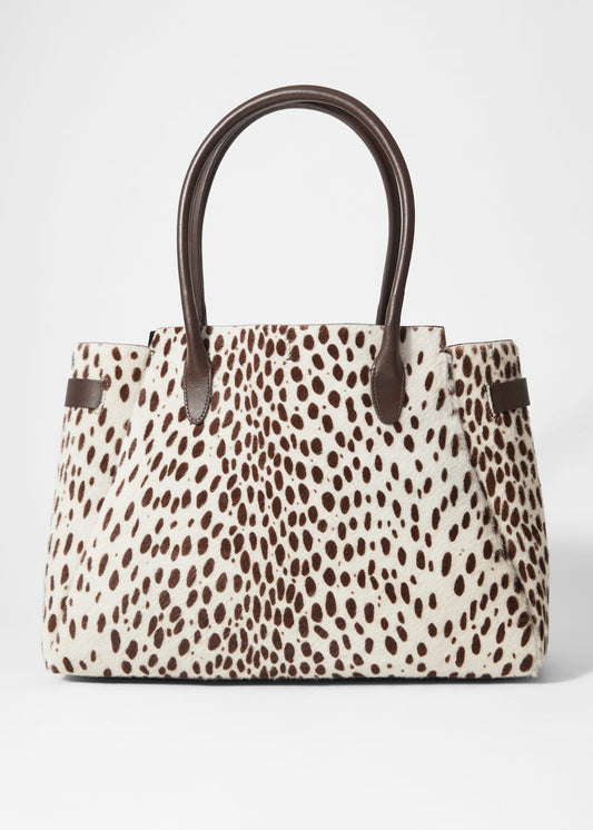 Tactile Leather Tote Bag