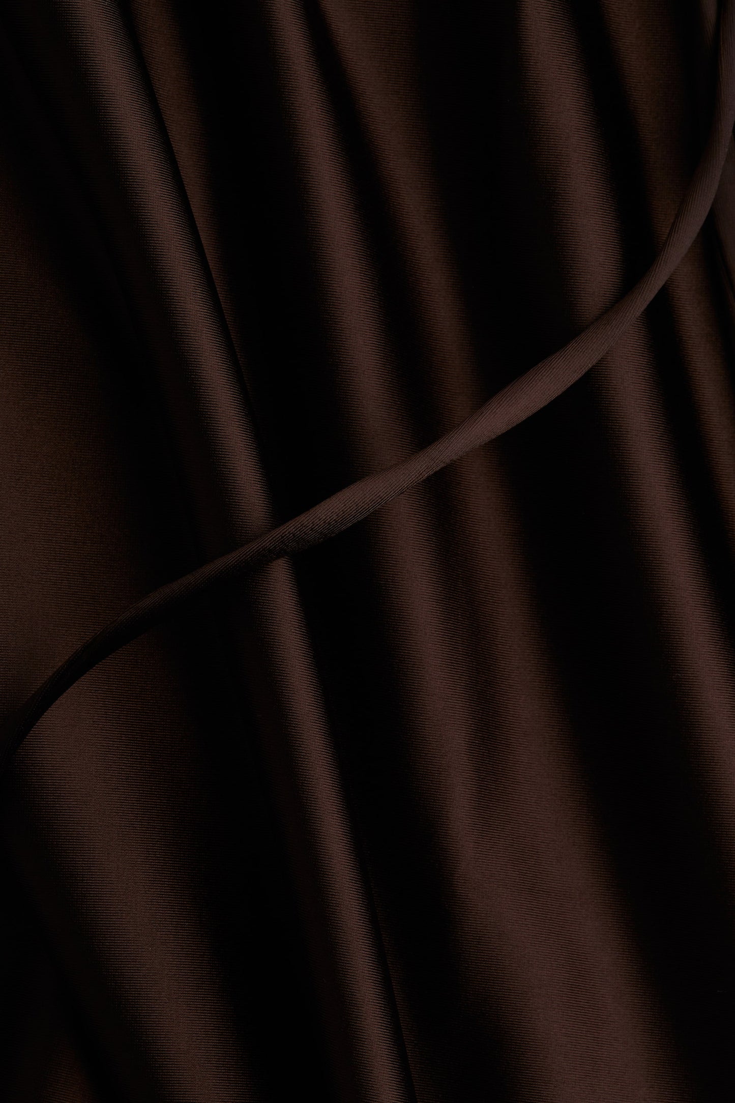 Drawstring-detail skirt