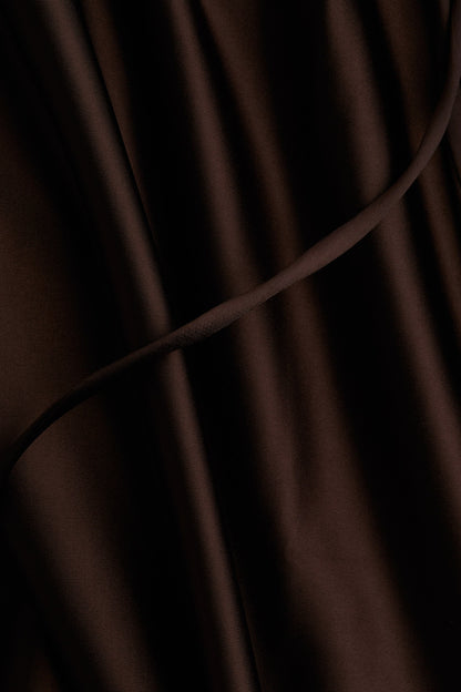 Drawstring-detail skirt