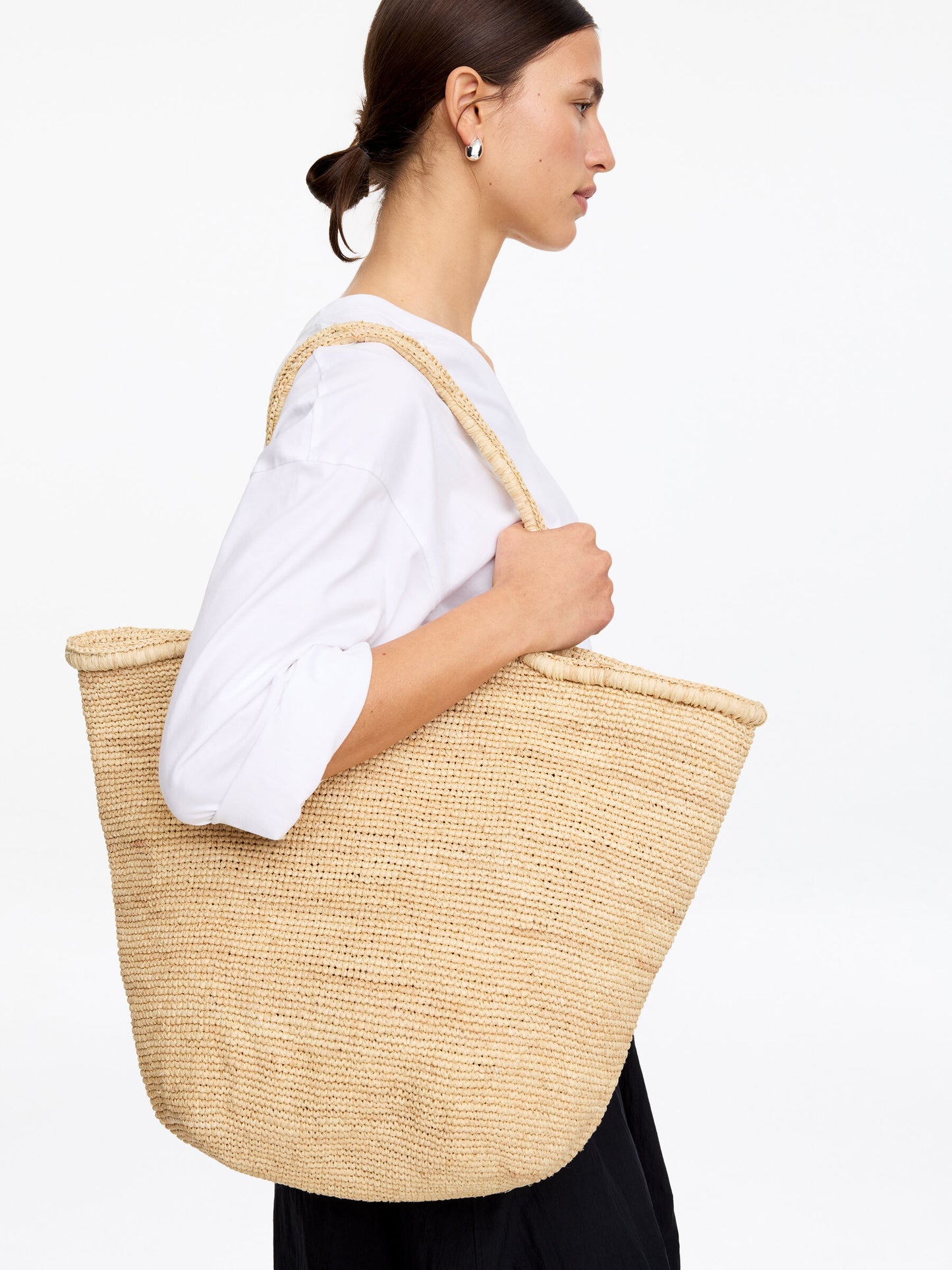 Raffia Tote Bag